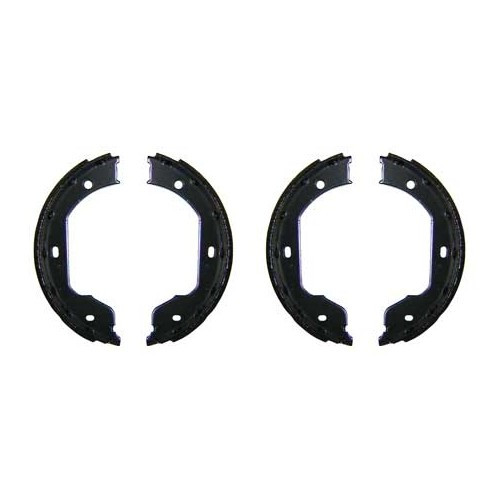     
                
                
    Jeu de 4 mâchoires de frein à main FEBI pour BMW E46 M3 et E39 M5 - BH29110
