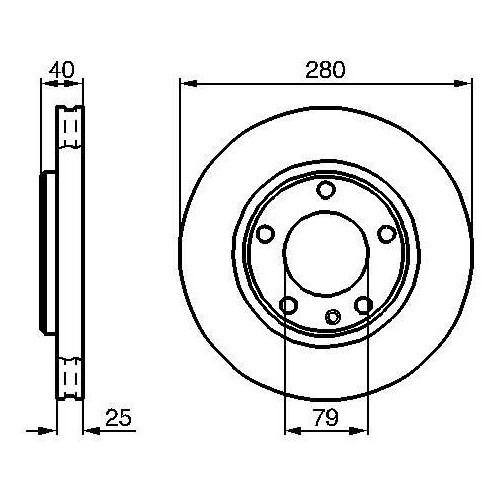     
                
                
    Dischi freno anteriori originali per Bmw Serie 3 M3 E30 (07/1985-08/1989) - BH30330
