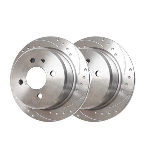  BREMTECH grooved rear discs for BMW E21 - pair - BH30502 