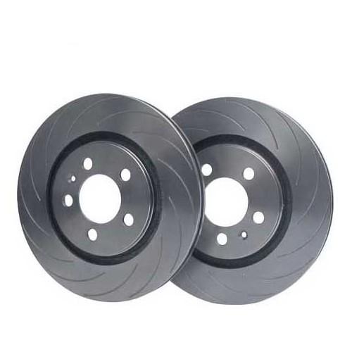  BREMTECH turbine grooved 302x22mm ventilated front discs for BMW E34 - set of 2 - BH31100M 