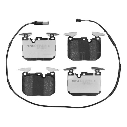     
                
                
    Pastillas de freno delanteras reforzadas Meyle PD para Bmw Serie 1 F20 y F21 (07/2010-06/2019) - BH31108
