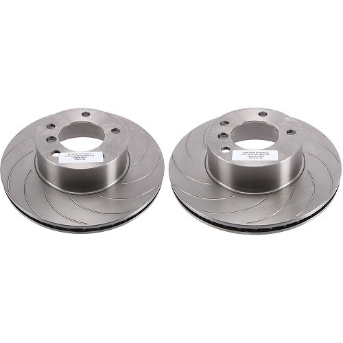  BREMTECH turbine grooved front discs 296x22mm ventilated for BMW E39 - pair - BH31300M 
