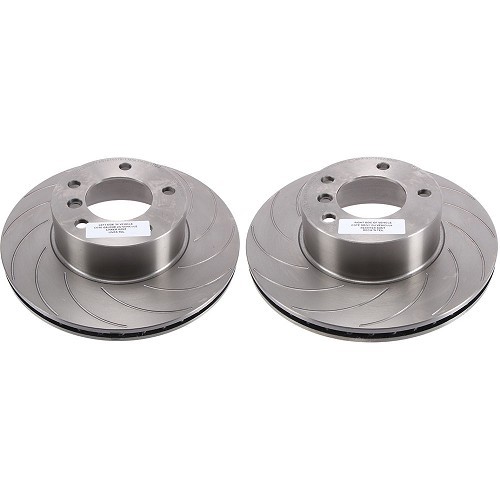     
                
                
    Disques avant BREMTECH rainurés turbines 296x22mm ventilés pour BMW E39 - la paire - BH31300M
