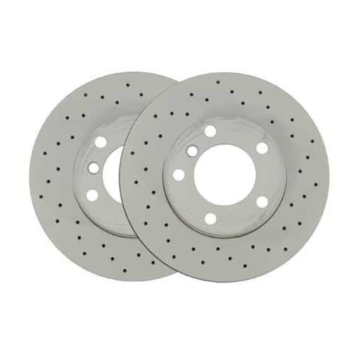  Zimmermann ventilated front brake discs 296x22mm for BMW 5 Series E39 Sedan and Touring (02/1995-12/2003) - pair  - BH31300Z 