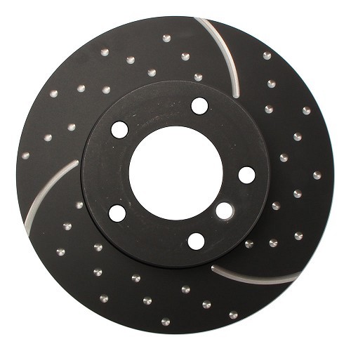 EBC Turbo Groove pointed, vented 324 x 30 mm front discs for BMW E39 - pair - BH31304