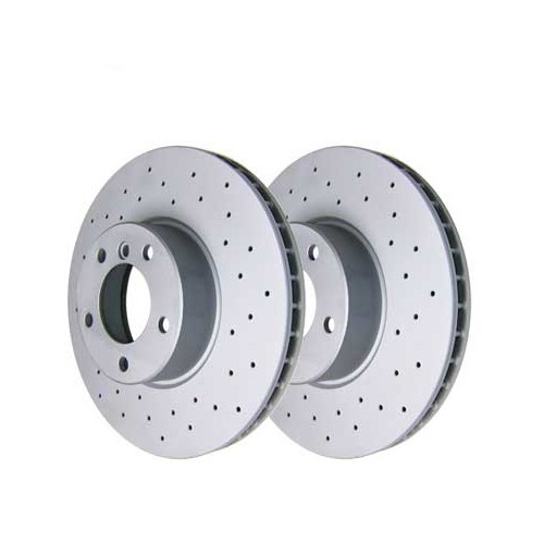  Zimmermann ventilated front brake discs 324x30mm for BMW 5 Series E39 Sedan and Touring (11/1999-12/2003) - pair  - BH31340Z 