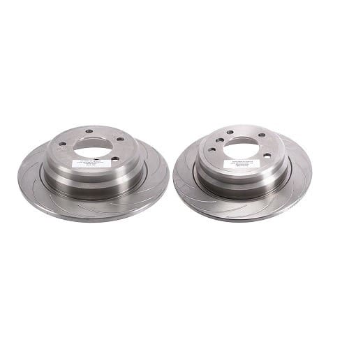  BREMTECH turbine grooved rear discs for BMW E39 - pair - BH31400M 