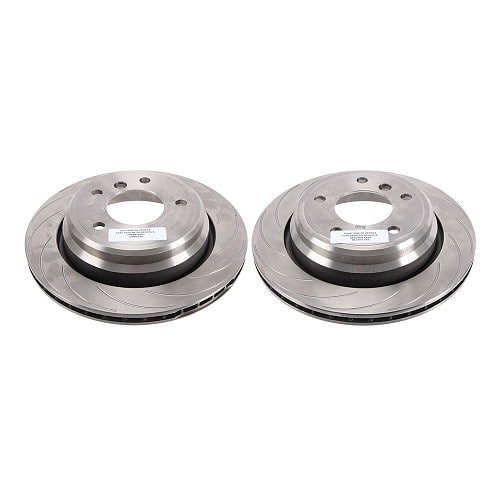  BREMTECH turbine grooved rear discs for BMW E39 - pair - BH31420M 