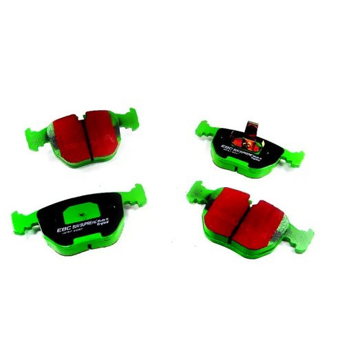  Set of Green EBC front brake pads for BMW X5 E53 - BH40028 
