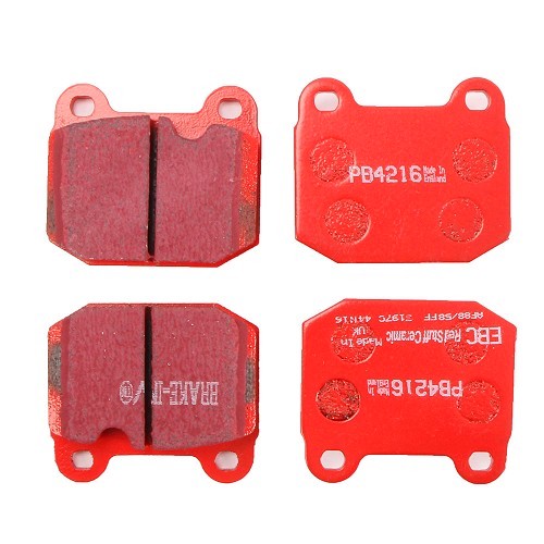  Red EBC front pads for BMW E21 - BH50009-1 