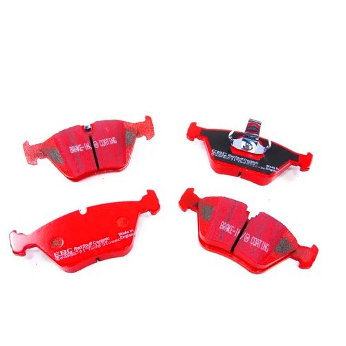     
                
                
    Set of red EBC front brake pads for BMW E46 & E39 - BH50403
