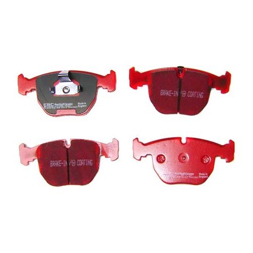     
                
                
    Jeu de plaquettes avant sport EBC Rouges pour BMW E39 530i -> M5 - BH50503
