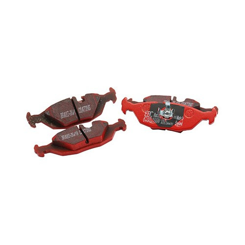     
                
                
    Red EBC rear brake pads for BMW 3 Series E30 - BH51204
