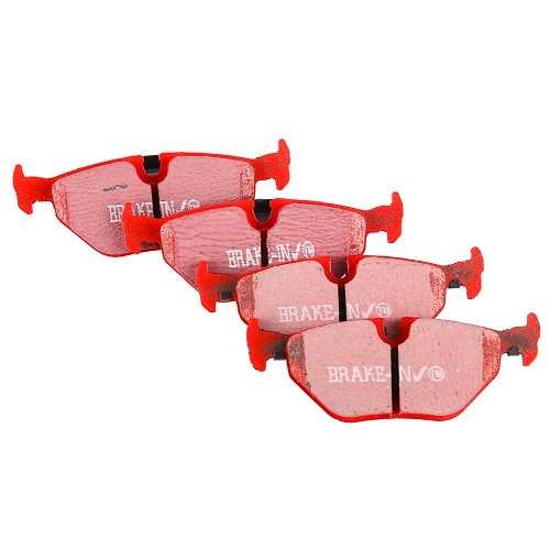  Set of red EBC rear pads for BMW E39 - BH51503 