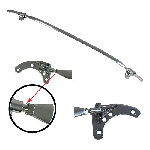     
                
                
    Anti-clash bar for Bmw 1 Series F20 and F21 (07/2010-06/2019) - BJ10010
