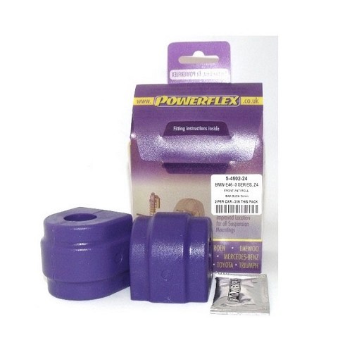     
                
                
    Silent block per barra antirollio anteriore POWERFLEX per BMW E39 (24 mm) - BJ41038
