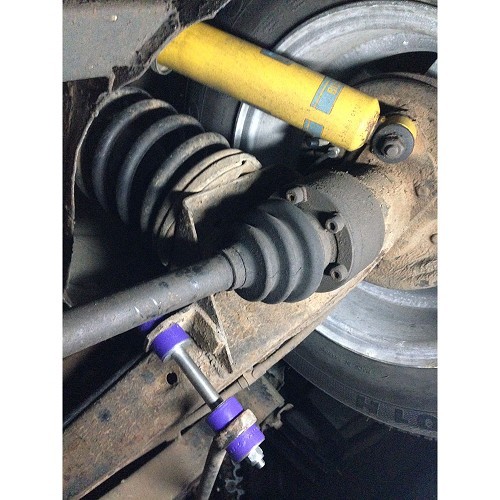  POWERFLEX rear anti-roll bar bush + screw kit for BMW E10 (02) - BJ42119-1 