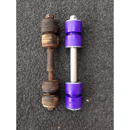 Set Viti + Silent block POWERFLEX barra antirollio posteriore per BMW E10 (02) - BJ42119