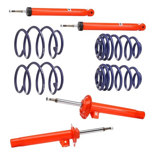  KIT shock absorber with KONI STRT spring for BMW 3 Series E46 Sedan, Touring, Coupé and Convertible (04/1997-08/2006) - BJ44539 