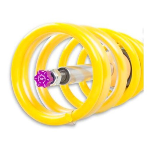 KW Gewindefahrwerksatz Version V2 line für BMW 3er E46 M3 Coupé und Cabrio (07/1999-08/2006) - in der Zugstufe einstellbar - BJ56483