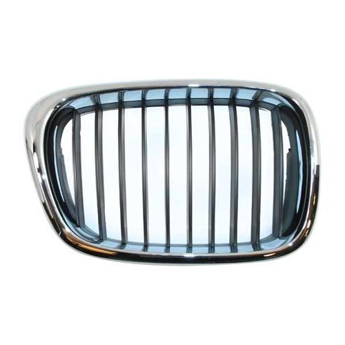  Right black/chrome-plated radiator grille for BMW E39 from 09/2000-> - BJ80055 