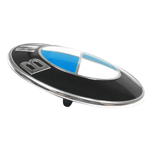Emblem Fronthaube flaches Design mit BMW-Logo Durchmesser 82mm für