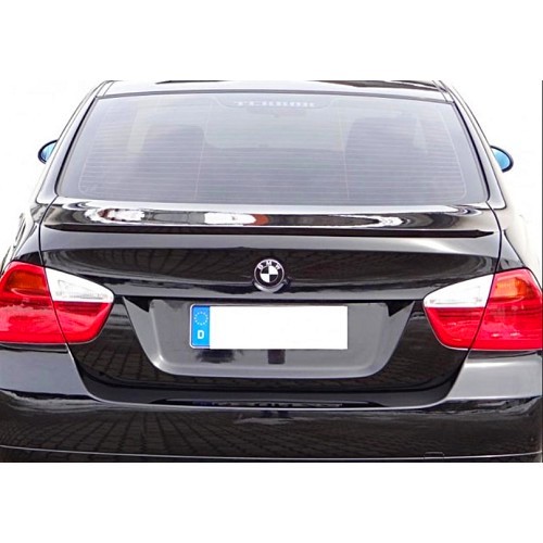  Zwarte rubberen kofferdeksel voor BMW 3 Reeks E90 E90LCI Sedan (02/2004-12/2011) - BK40117-3 