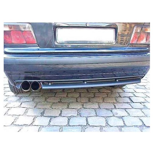  Difusor traseiro M3 look em ABS para BMW 3 Series E36 Sedan Touring Coupé e Convertible (11/1989-12/1999) - BK51220-4 