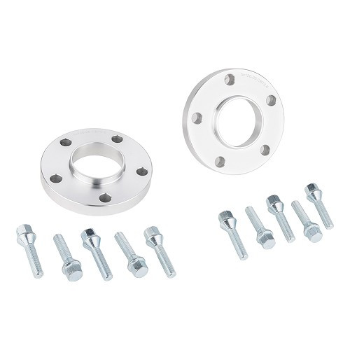     
                
                
    Elargisseurs 20mm en alu pour BMW - perçage 5x120mm moyeu 72.6mm - BL30500
