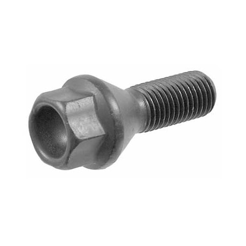 Wheel bolt M12x1.50mm, steel head 17mm for BMW (12/1976-) - conical seat - BL30600 