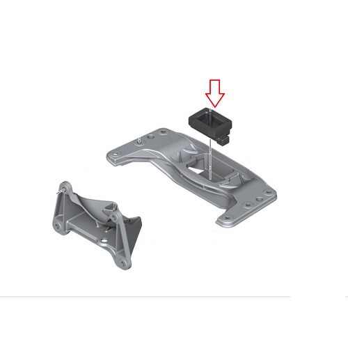  Gearbox mount for Bmw 6 Series E63 Coupé and E64 Cabriolet (04/2006/07/2010) - BS10351-3 