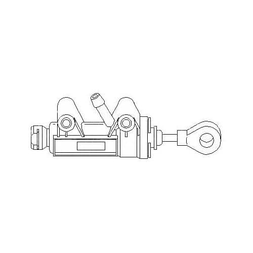  Emettitore frizione idraulico per BMW X3 E83 e LCI (01/2003-08/2010) - BS33011-4 