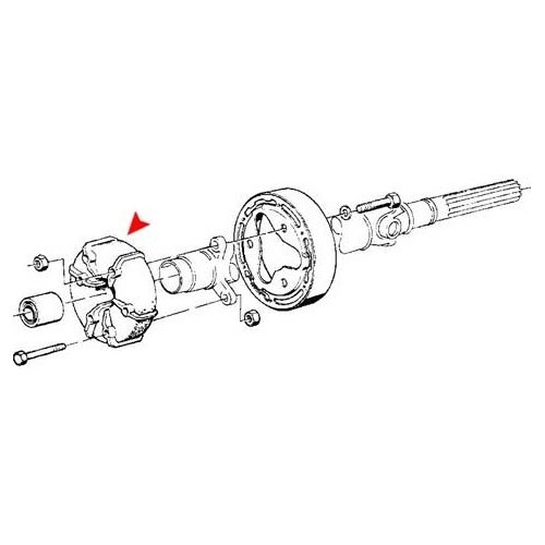  Flektor Getriebe 110mm TOPRAN für BMW 3er E30 - BS40000-1 