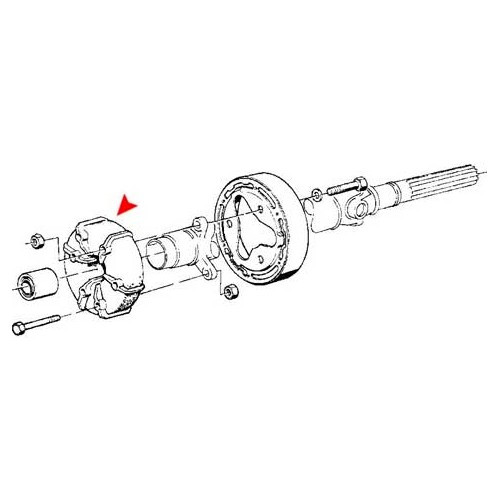  Flektor Getriebe 110 mm für BMW E12 - BS40034-1 