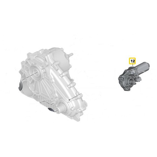 Motore del transfer case per Bmw X5 E53 (10/2003-09/2006) - Fase 2 - BS40094