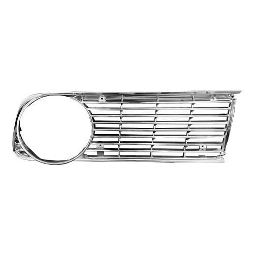  Front grill for the right and left headlights chromed for BMW 02 Series E10 phase 2 (09/1973-07/1977) - BT20009-3 