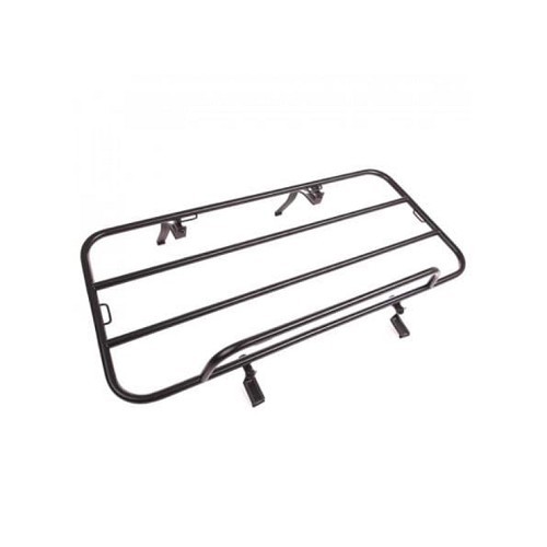  Matte black stainless steel luggage rack for BMW Z3 E36 Roadster phase 1 (12/1994-03/1999) - narrow track - BT30000-1 