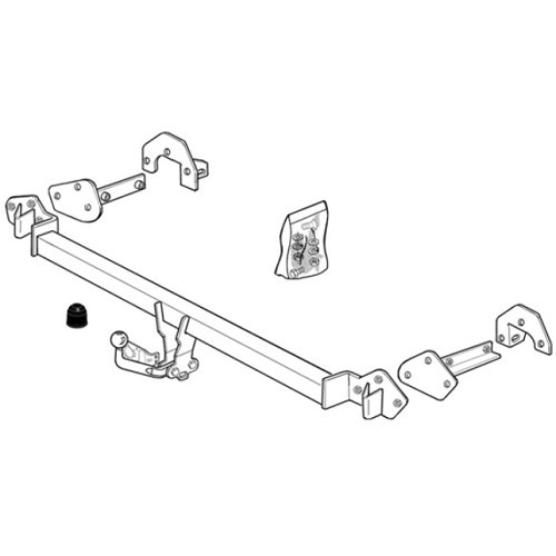  BRINK hitch for BMW 3 series E46 Compact Saloon and Coupé (1998-2006) - BW00058-1 
