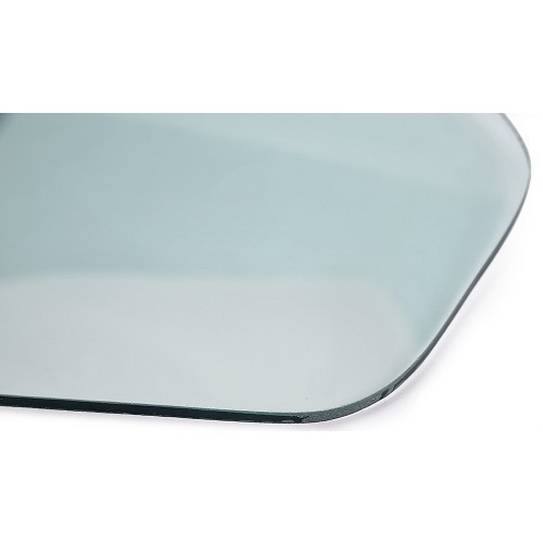 Green-tinted left rear fixed window for 5-door Golf 1 Saloon - C041725