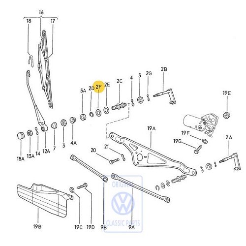  Washer for VW Type 4 - C059317 