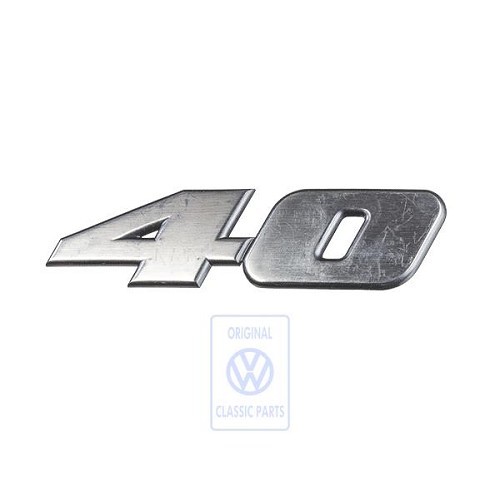  LT 40' badge for front panel for VW LT from 1990 to 1996 - C070522 
