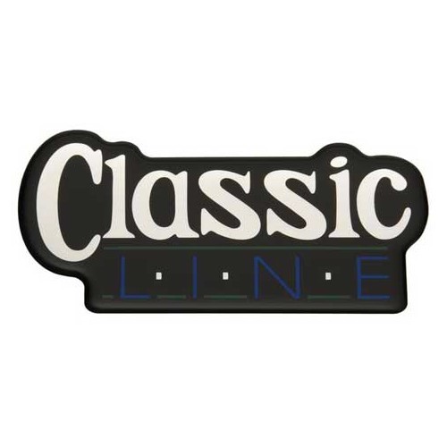  Logótipo adesivo CLASSIC LINE no guarda-lamas dianteiro para VW Golf 1 Cabriolet Classic Line série limitada (04/1991-07/1993) - C132784 