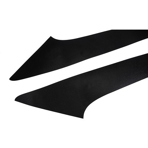  Kit de adesivos preto para porta traseira de Golf 1 GT1 (com furo de limpa pára-brisas) - C132913-1 