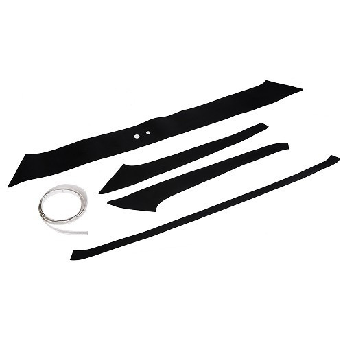  Black adhesives kit for Golf 1 GTi tailgate - C132913 