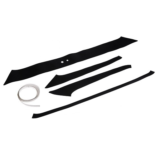     
                
                
    Black adhesives kit for Golf 1 GTi tailgate - C132913
