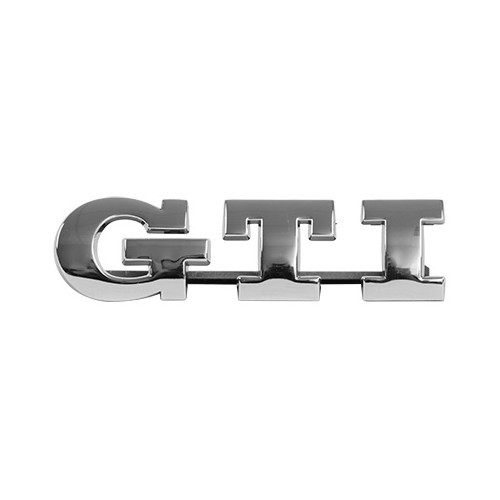  Stemma cromato "GTi" per calandra della Polo 6N1 - C133489 