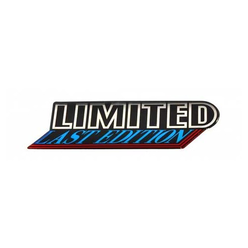  Opschrift "Limited Last Edition" voor Transporter 88 ->92 - C144652 