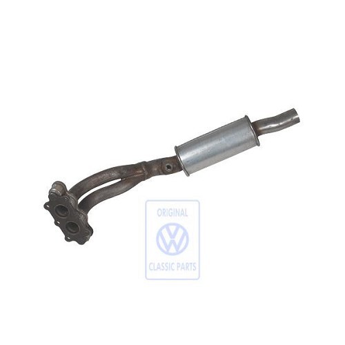  Exhaust pipe with front silencer front Golf Mk3 - C146761 