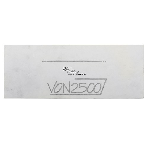  VW Transporter embleem "VON2500" sticker - C149482 
