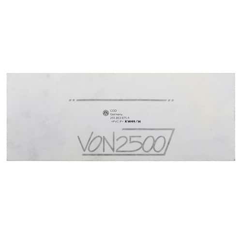  Emblema do VW Transporter "VON2500" autocolante - C149482 